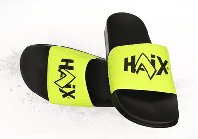 HAIXILETTE / claquette jaune et noir INTERSCHUTZ 2026 édition spéciale HAIX HAIXILETTE / claquette jaune et noir INTERSCHUTZ 2026 édition spéciale HAIX
