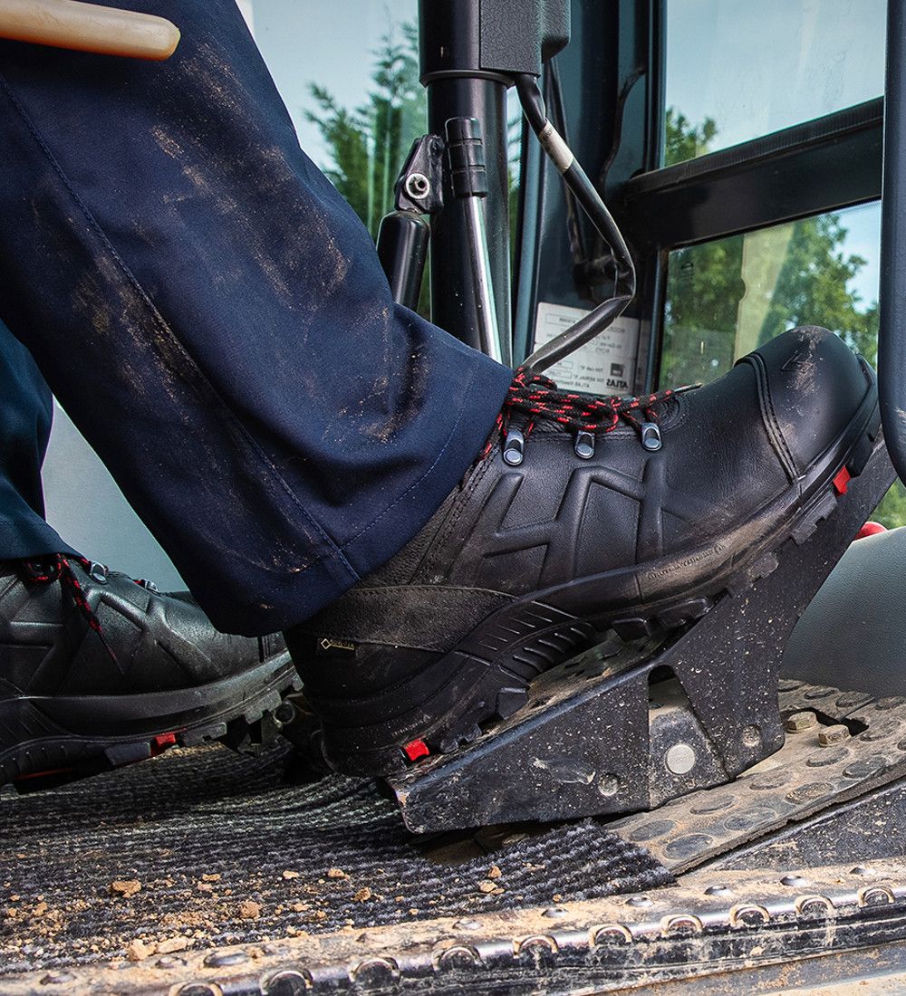 Chaussures de sécurité Black Eagle Safety 54 low pointure UK 7.0 / EU 41 HAIX - DÉSTOCKAGE