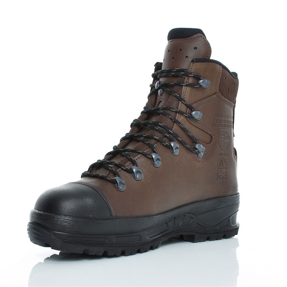 Chaussures de sécurité montante protection scie à chaine niveau 1 pointure UK 10.5 / EU 45 HAIX - DÉSTOCKAGE