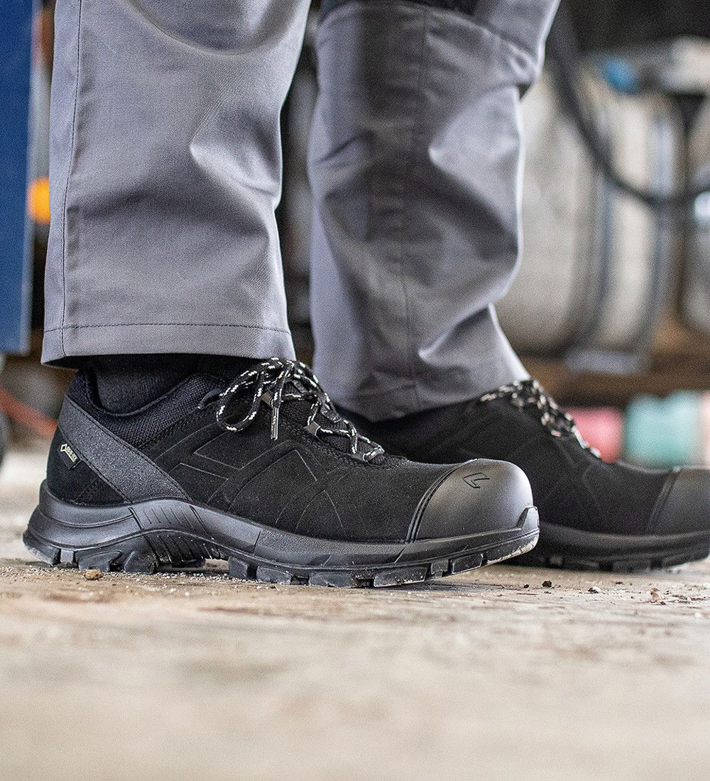 Chaussures de sécurité Black Eagle Safety 53 low pointure UK 11.5 / EU 47 HAIX - DÉSTOCKAGE