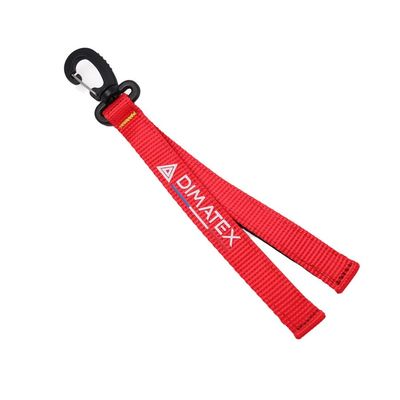 Porte gants rouge avec auto-agrippant capture DIMATEX