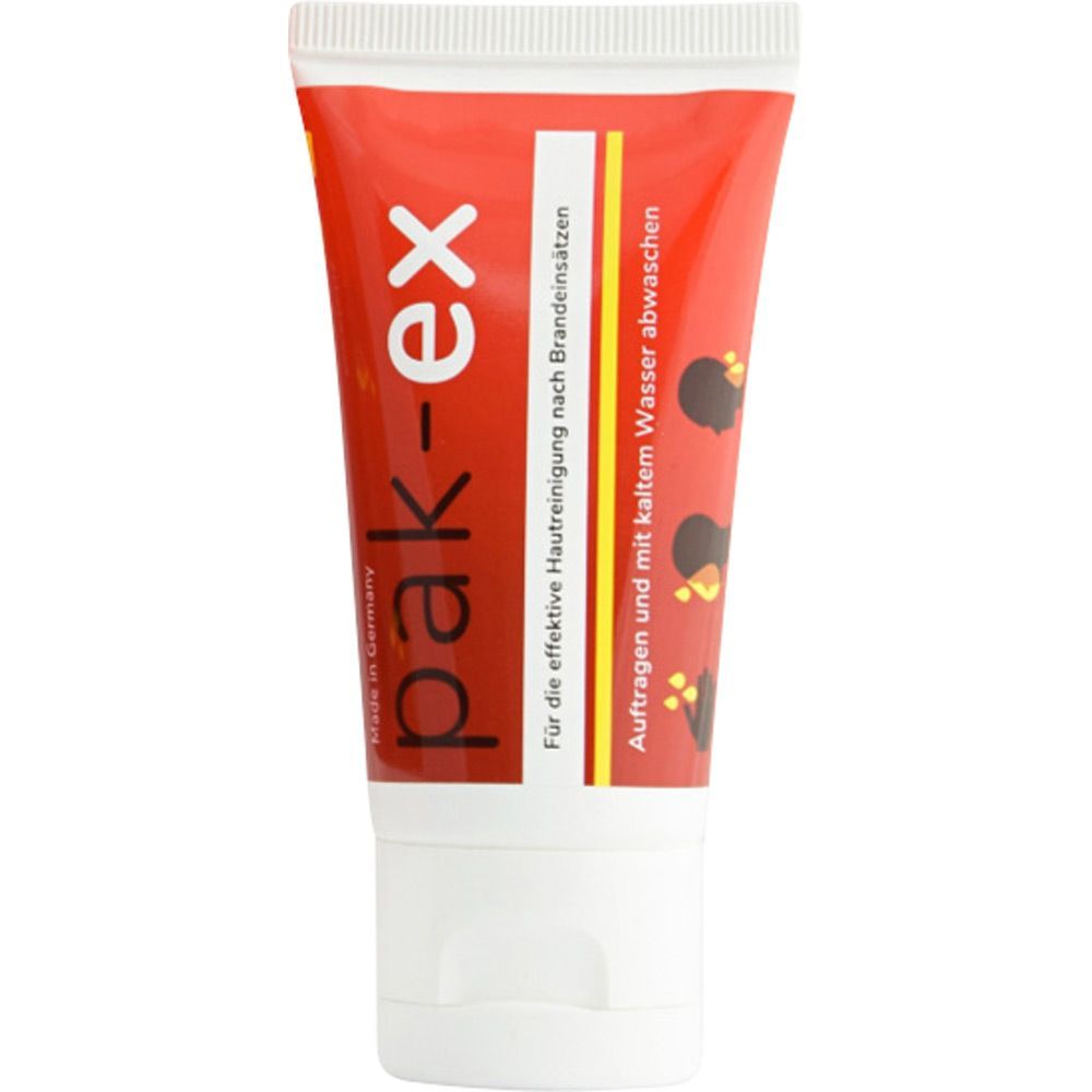 Décontaminant cutané hygiène opérationnelle pour suie et HAP incendie sapeurs-pompiers PAK-EX - tube de 50mL - carton de 45 tubes - DERMAPURGE Décontaminant cutané hygiène opérationnelle pour suie et HAP incendie sapeurs-pompiers PAK-EX - tube de 50mL - carton de 45 tubes - DERMAPURGE