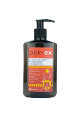 Décontaminant cutané hygiène opérationnelle pour suie et HAP incendie sapeurs-pompiers PAK-EX - flacon à pompe 250mL - carton de 20 flacons - DERMAPURGE
