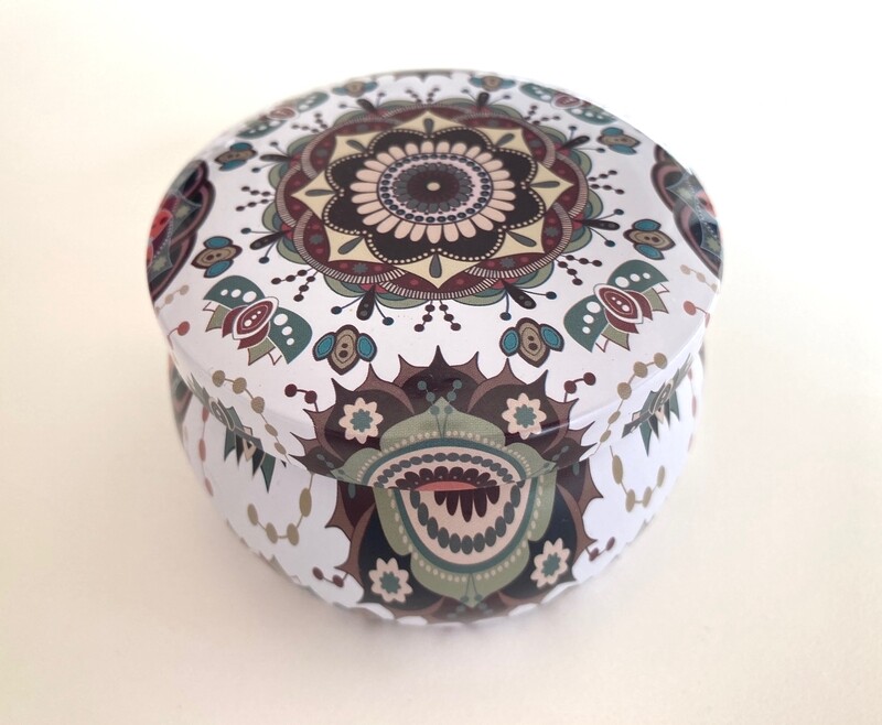 4 ounce Natural Soy Candle in Decorative Tin