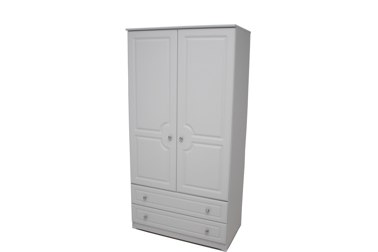 Grey Ash 3ft Two Drawer Robe