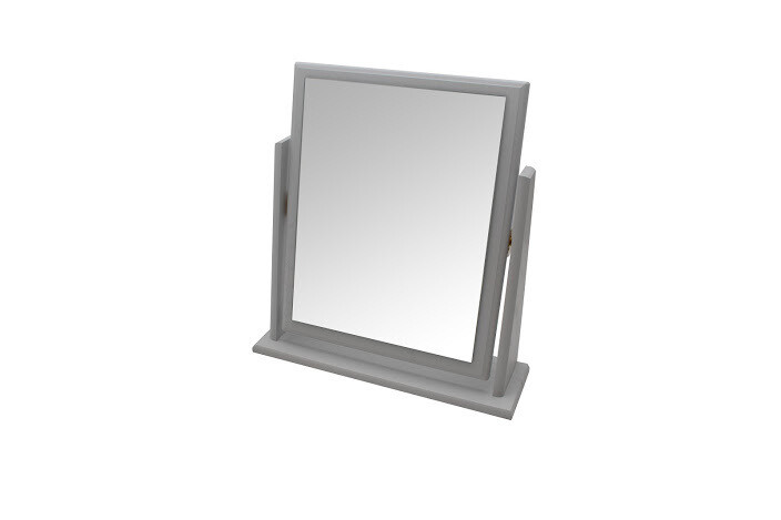 Grey Ash Single Mirror