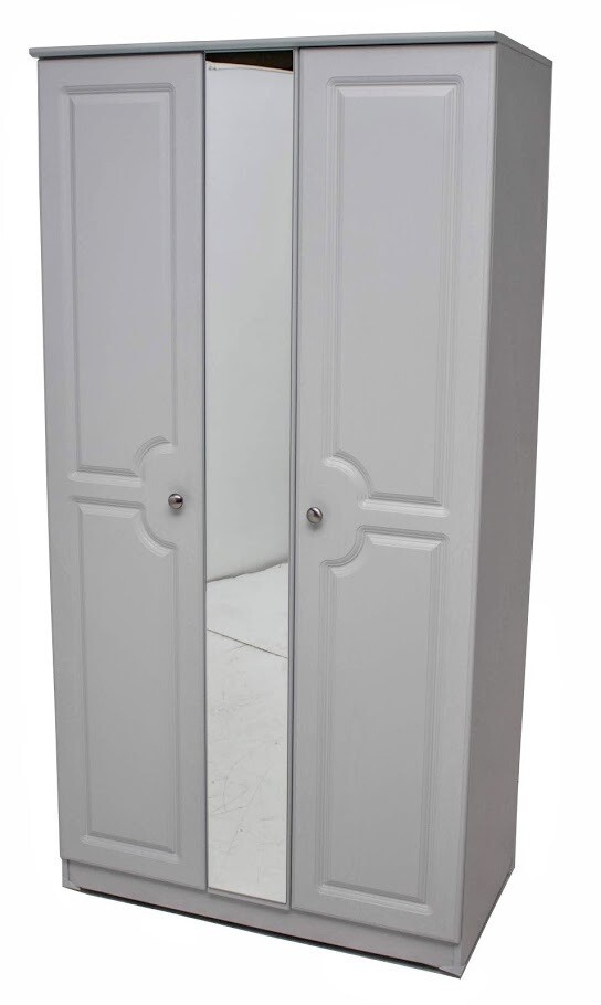 Grey Ash 3ft Robe Centre Mirror