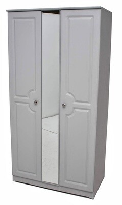 Grey Ash 3ft Robe Centre Mirror