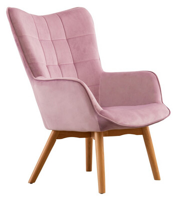 Kayla Velvet Accent Chair - Colour Options Available
