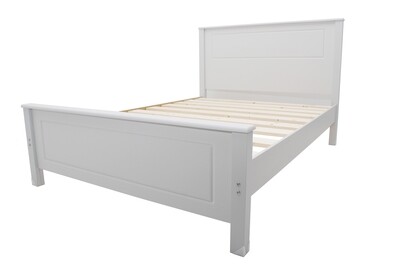 Snowdon White Bed