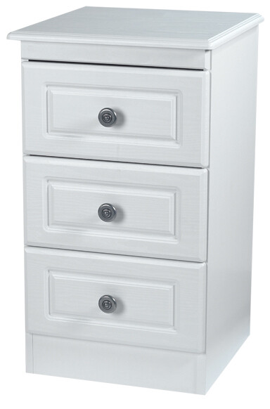 Snowdon White Ash 3 Drawer Locker