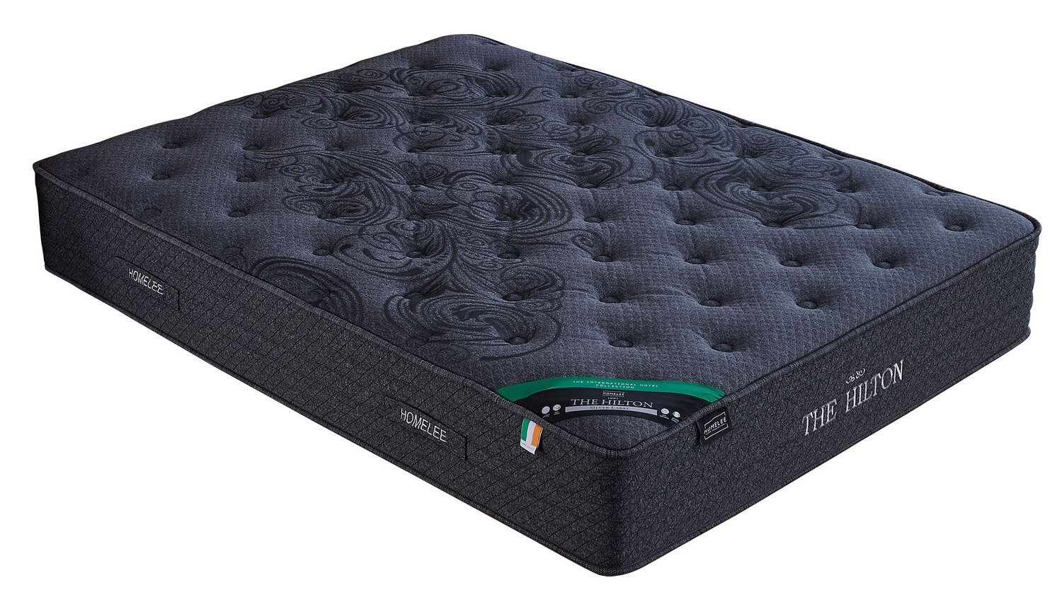 The Hilton Mattress | Silver Label | 4ft 6&#39;&#39; Double | The International Hotel Collection