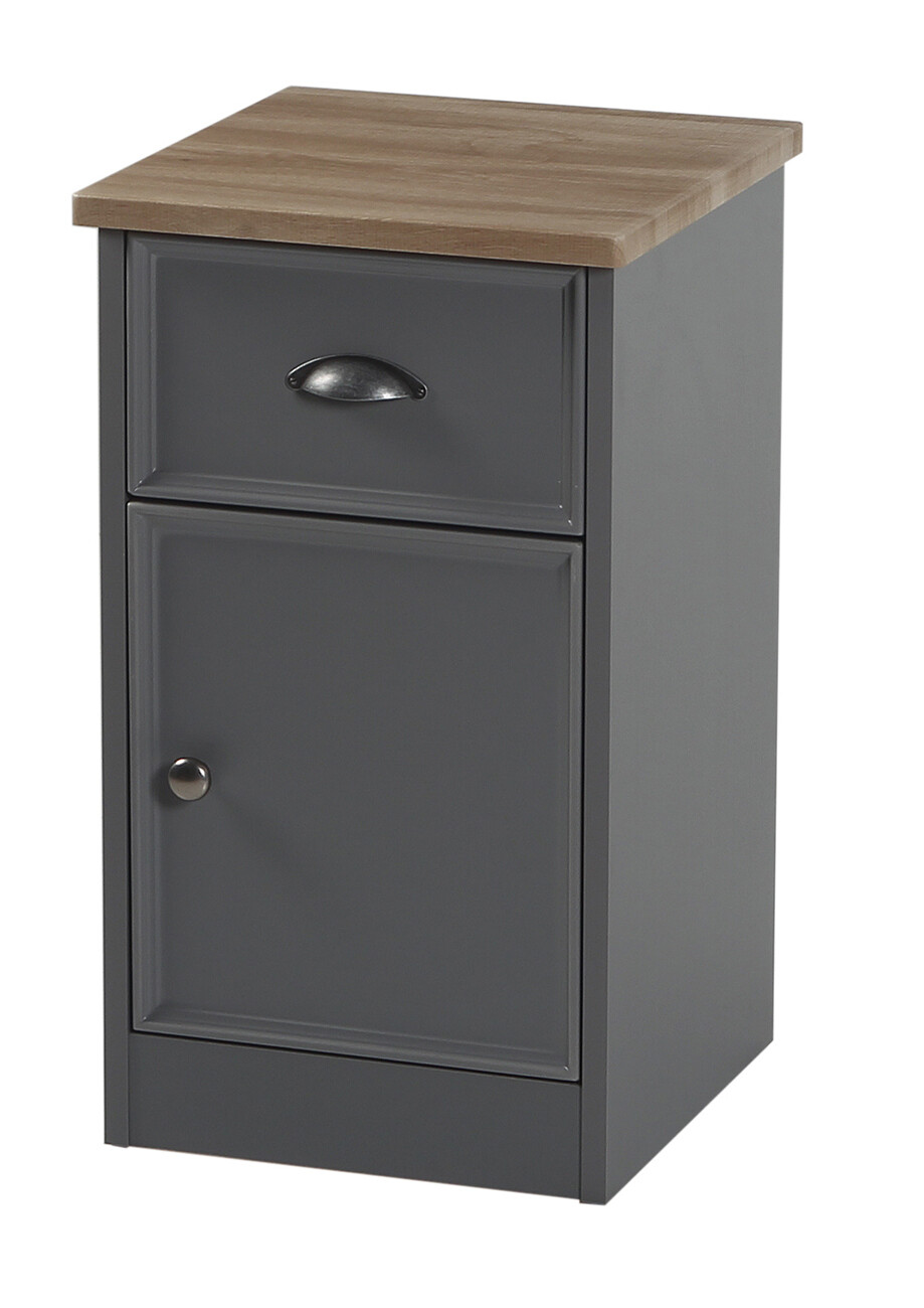 Heritage Door Locker - Charcoal | Grey | White