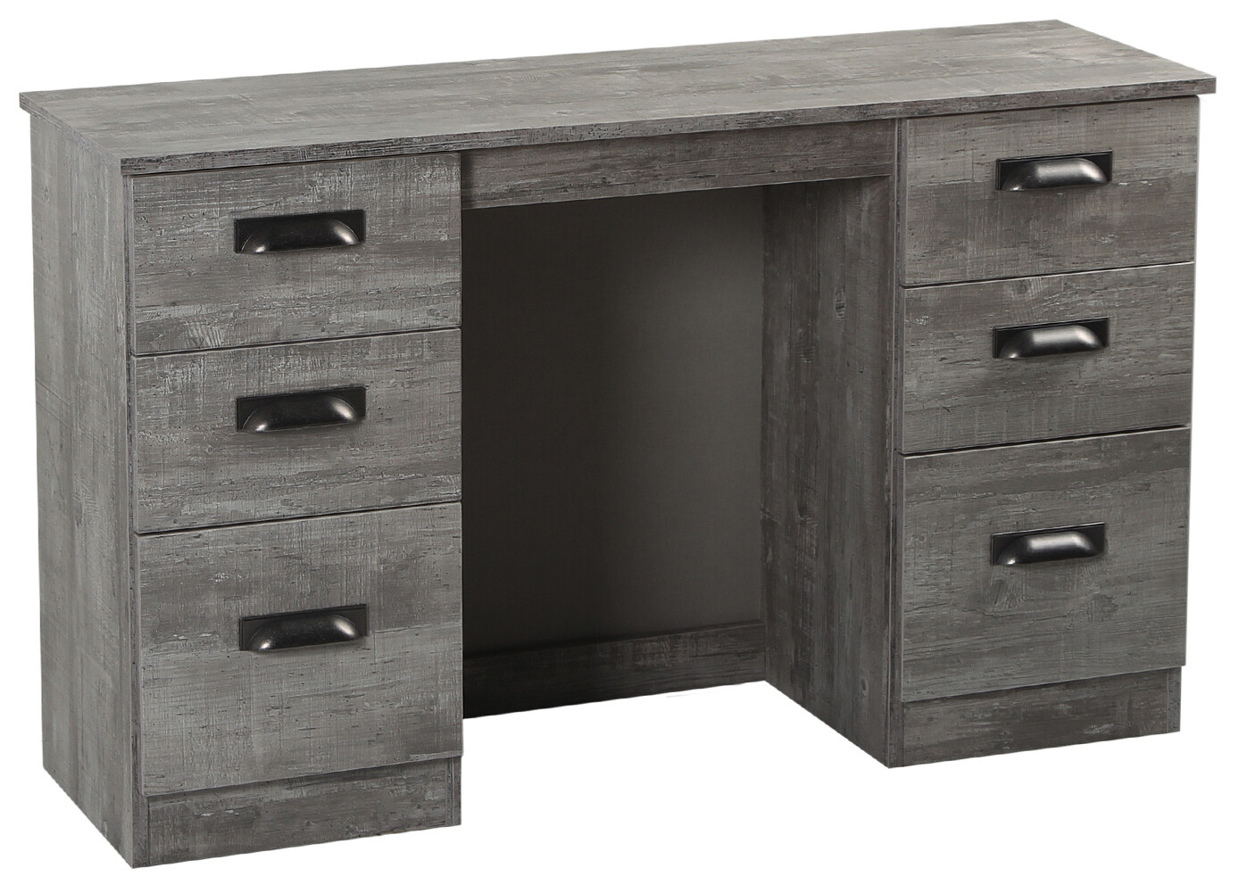 Vogue Kneehole - Concrete | Light Grey