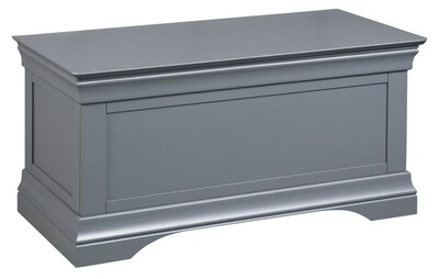 Daniella Blanket Box - Dark Grey