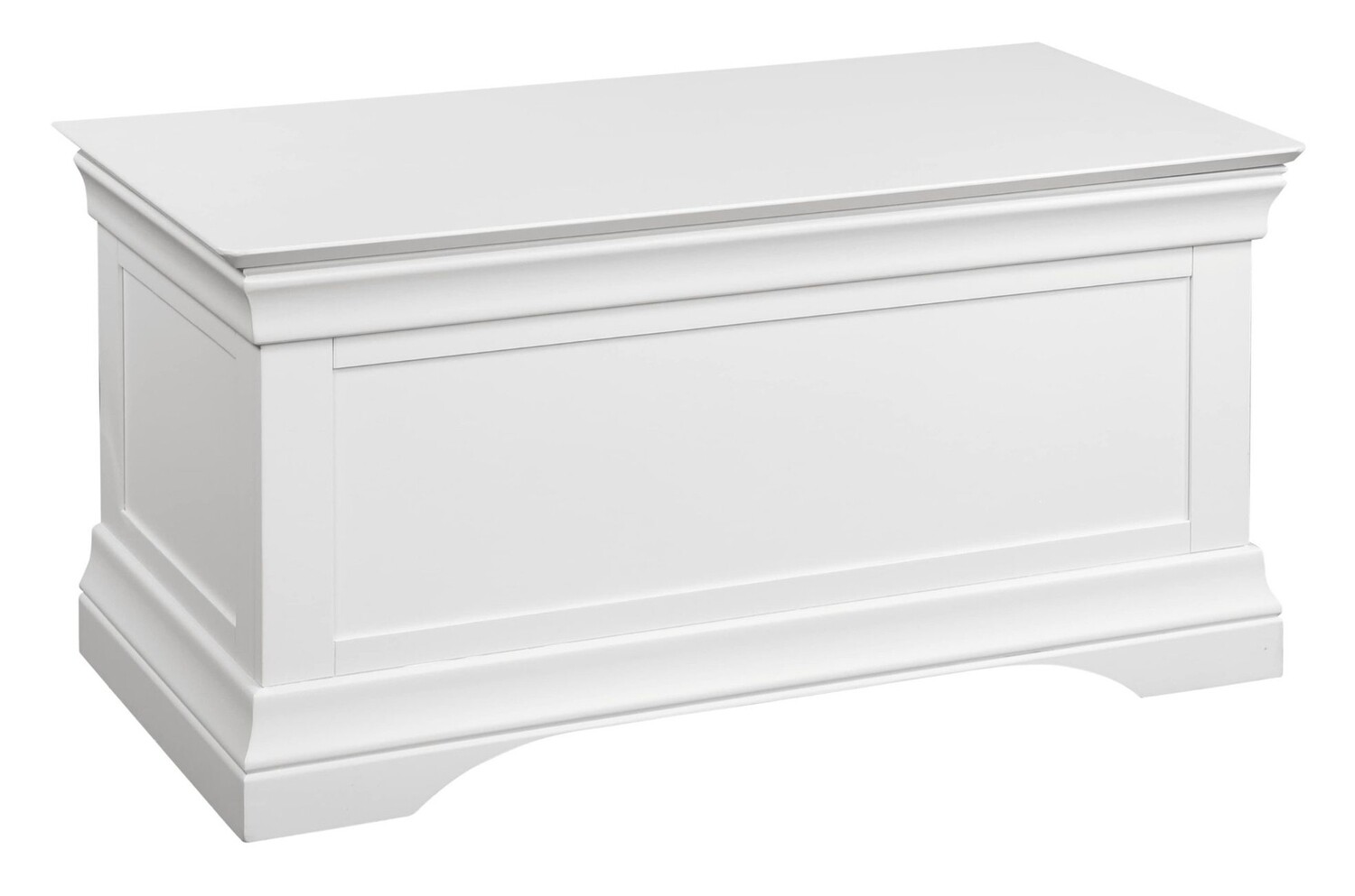 Bella Blanket Box - White
