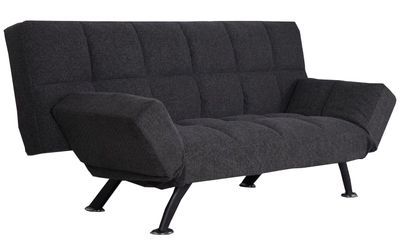 Boston Sofa Bed - Charcoal | Denim Blue | Teal/Grey Patchwork | Yellow/Blue Patchwork