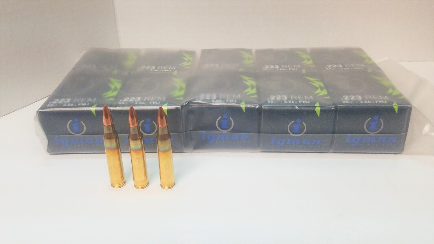 Igman Brass .223 Rem FMJ  55 grain
