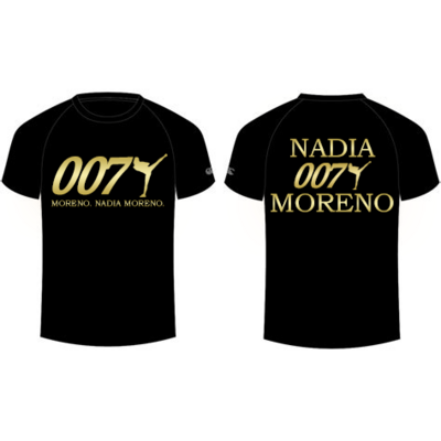 Nadia Moreno fight Tshirt - PRE-ORDER - June 30th - DEADLINE
Orders will be delivered in July 2022