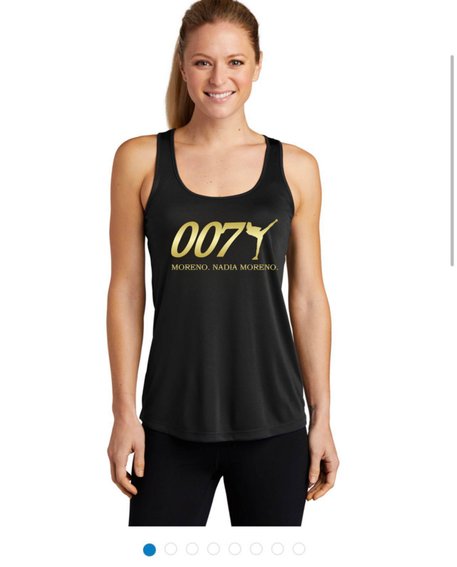 Nadia Moreno fight tank top - PRE-ORDER - June 30th - DEADLINE
Orders will be delivered in July 2022