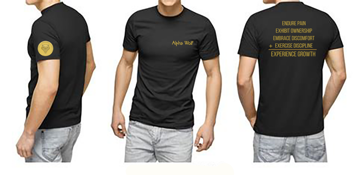 Hunter &quot;Alpha Wolf&quot; Boone Fight T-shirt - PRE-ORDER