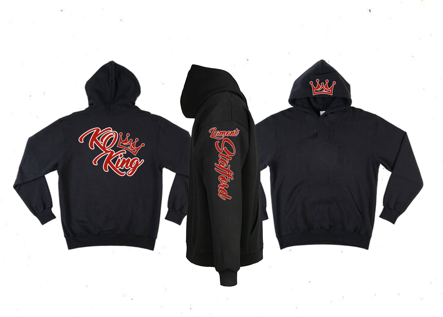 Lamont &quot;KO King&quot; Stafford Fight Hoodie - PRE-ORDER