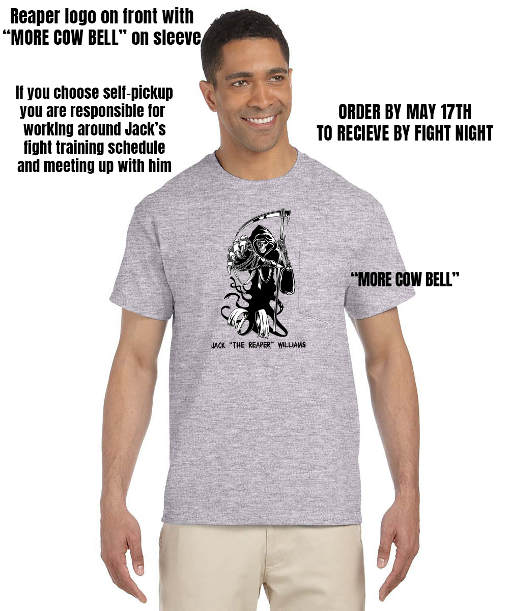Jack Williams Fight T-shirt - PRE-ORDER