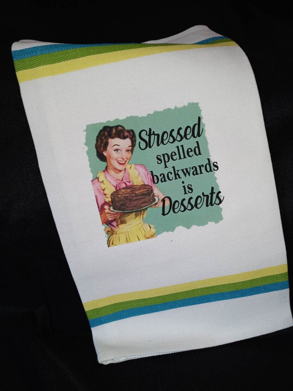 Stressed Spelled Backwards is Desserts
