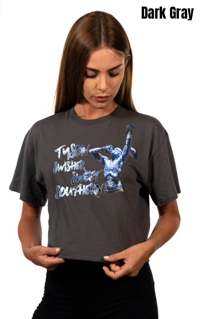 Tyson Swisher Sweet Ominous Clouds Crop Top- PRE-ORDER
