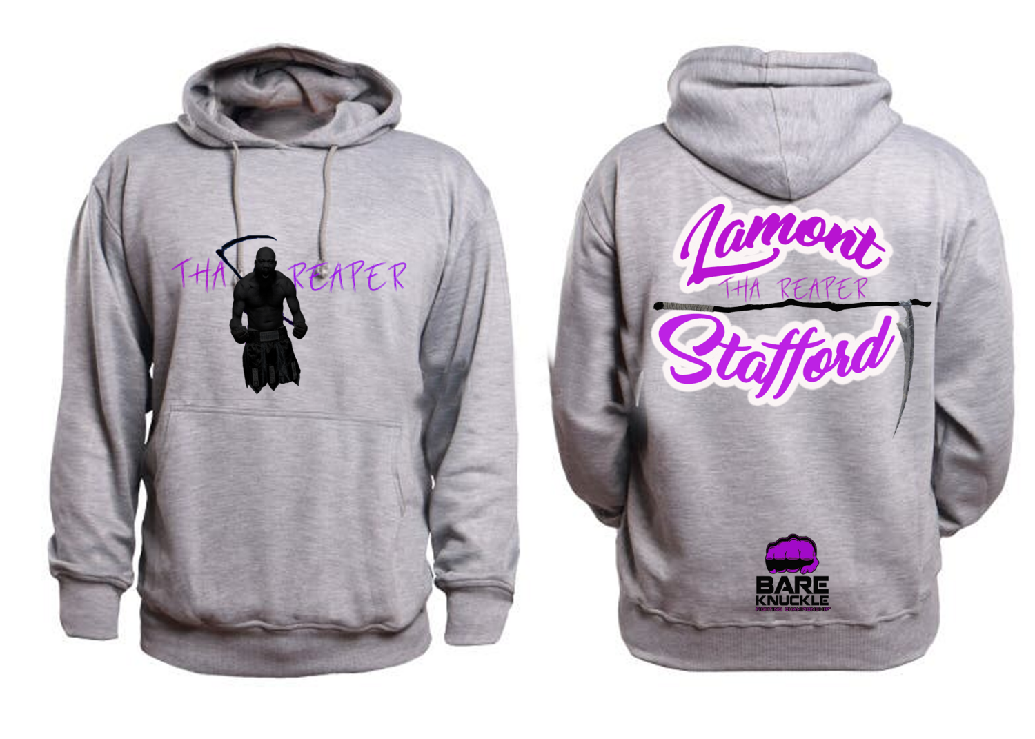 Lamont &quot;Tha Reaper&quot; Stafford BKFC Hoodie - PRE-ORDER