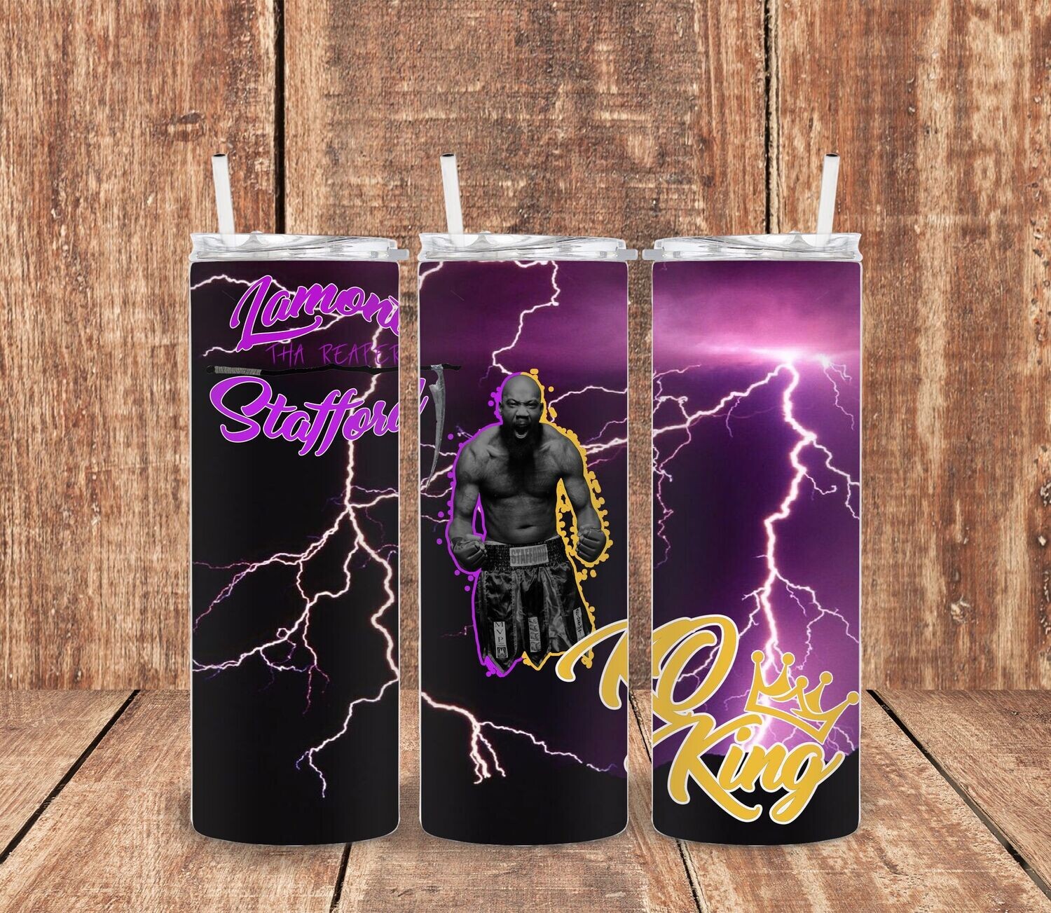 Lamont Stafford 30 oz  Fight Cup - PRE-ORDER