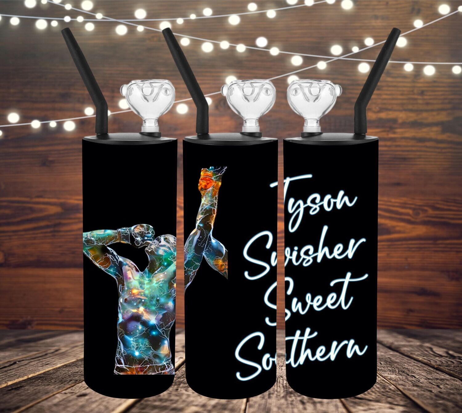 Tyson Swisher Sweet Southern Lightning   Hookah Cup- PRE-ORDER