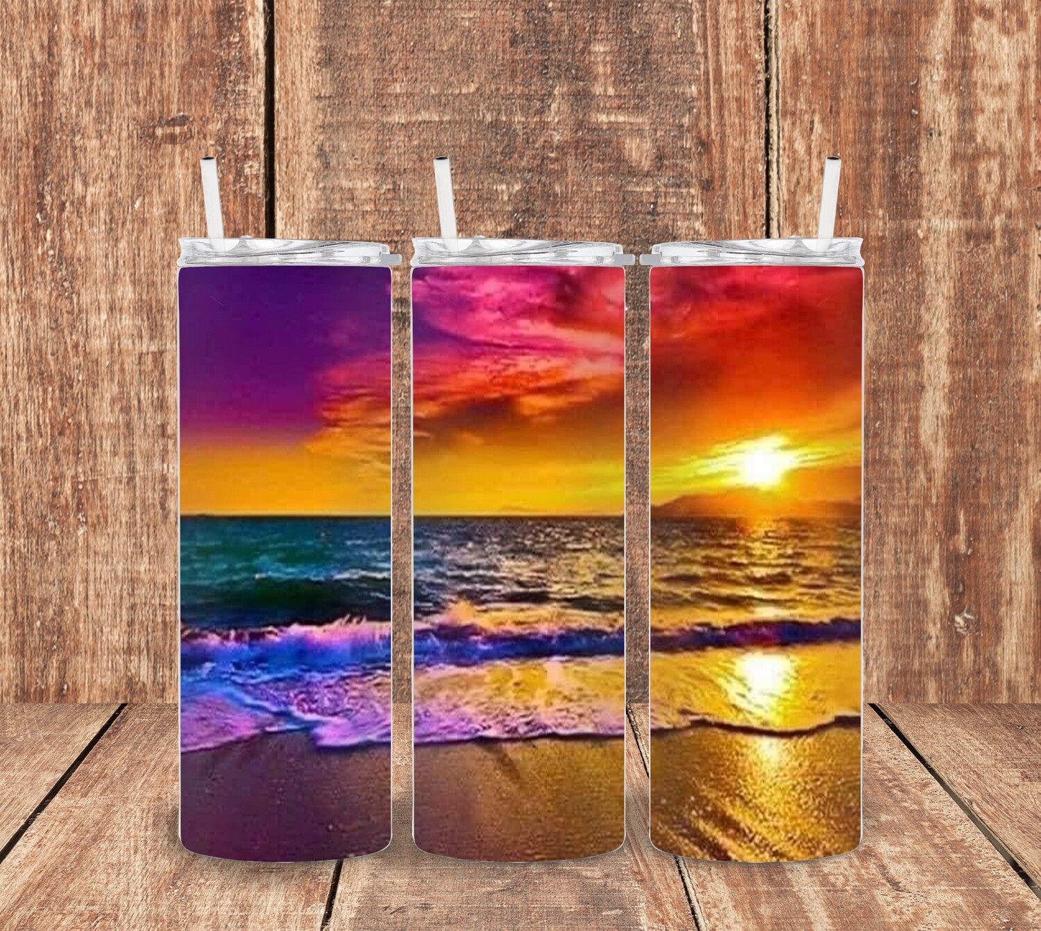 Sunset Beach Tumbler