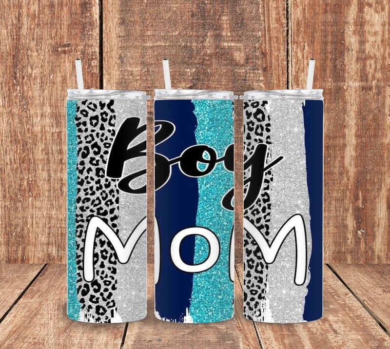 Boy Mom Tumbler