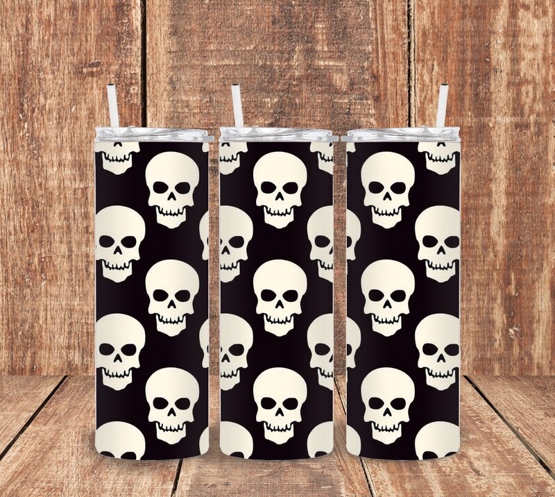 Skulls on Repeat Tumbler