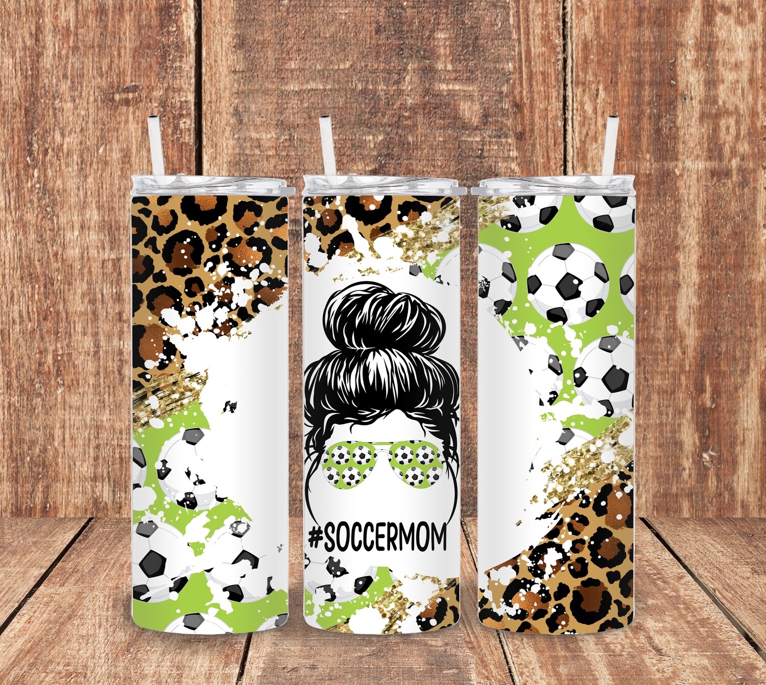Soccer Mom Bun Tumbler
