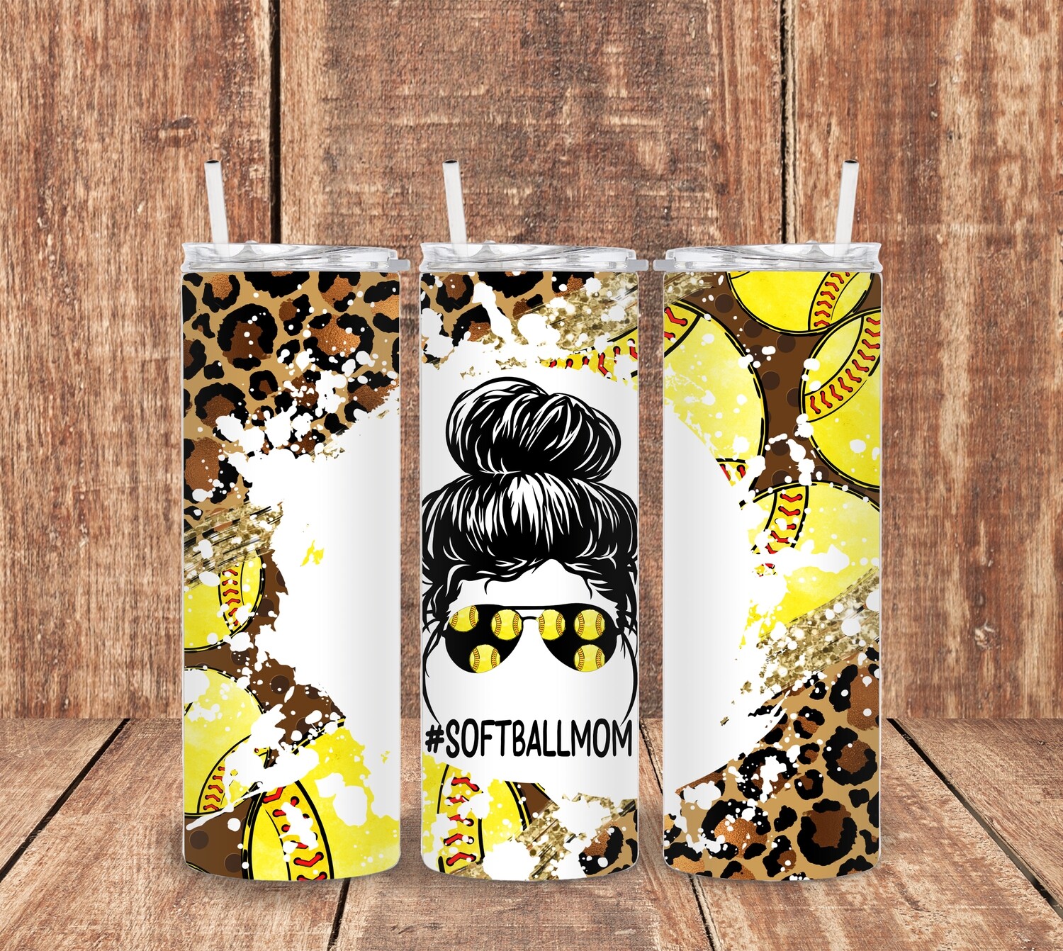 Softball Mom Tumbler