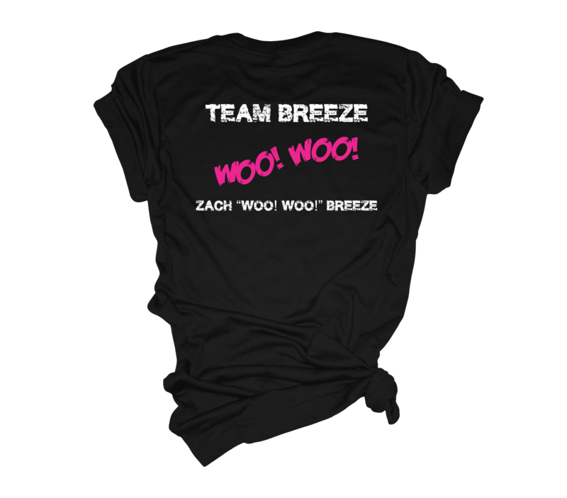 Zach Breeze Fight T-shirt - PRE-ORDER