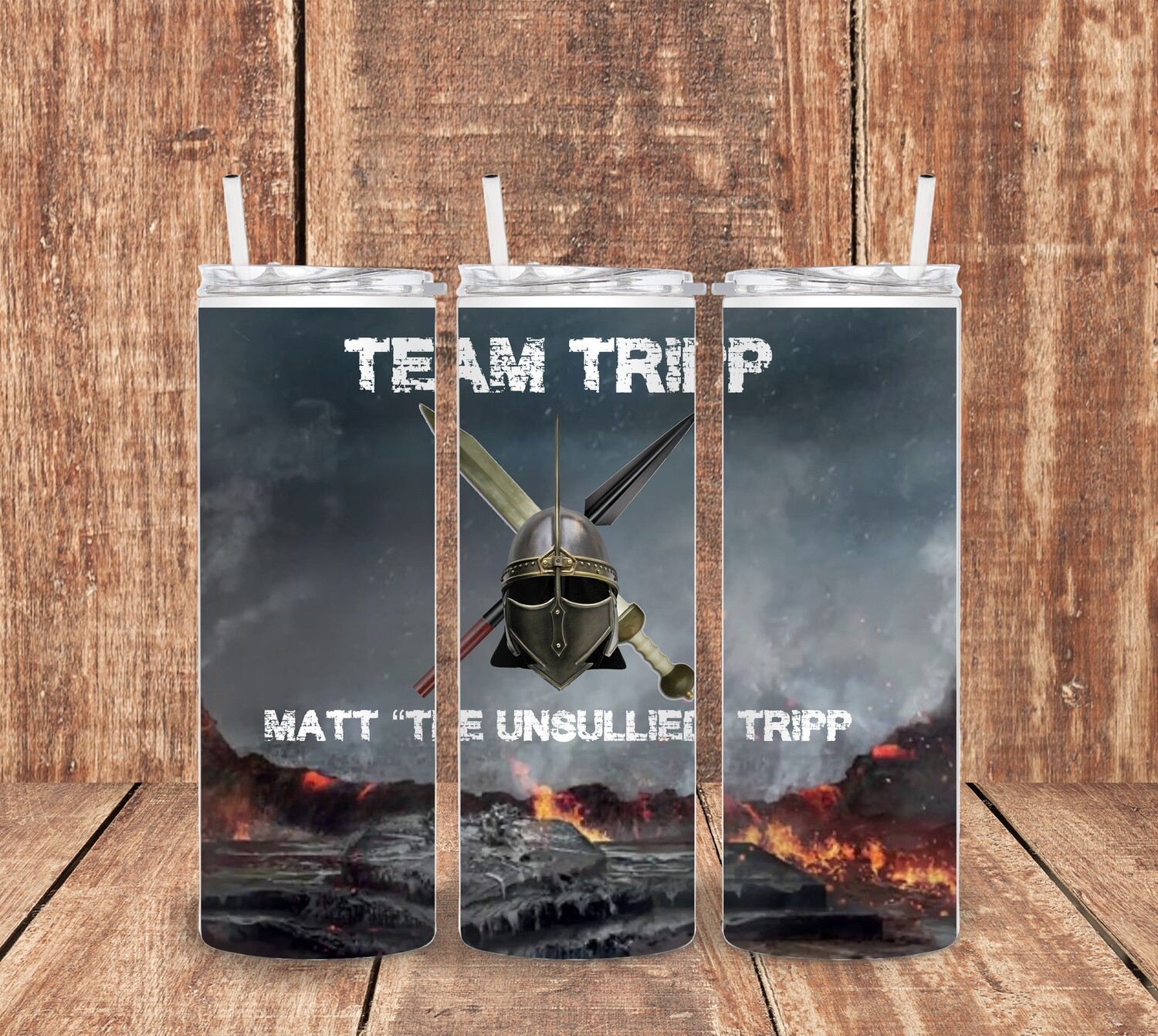 Matt Tripp Fight Tumbler - Scorched Earth