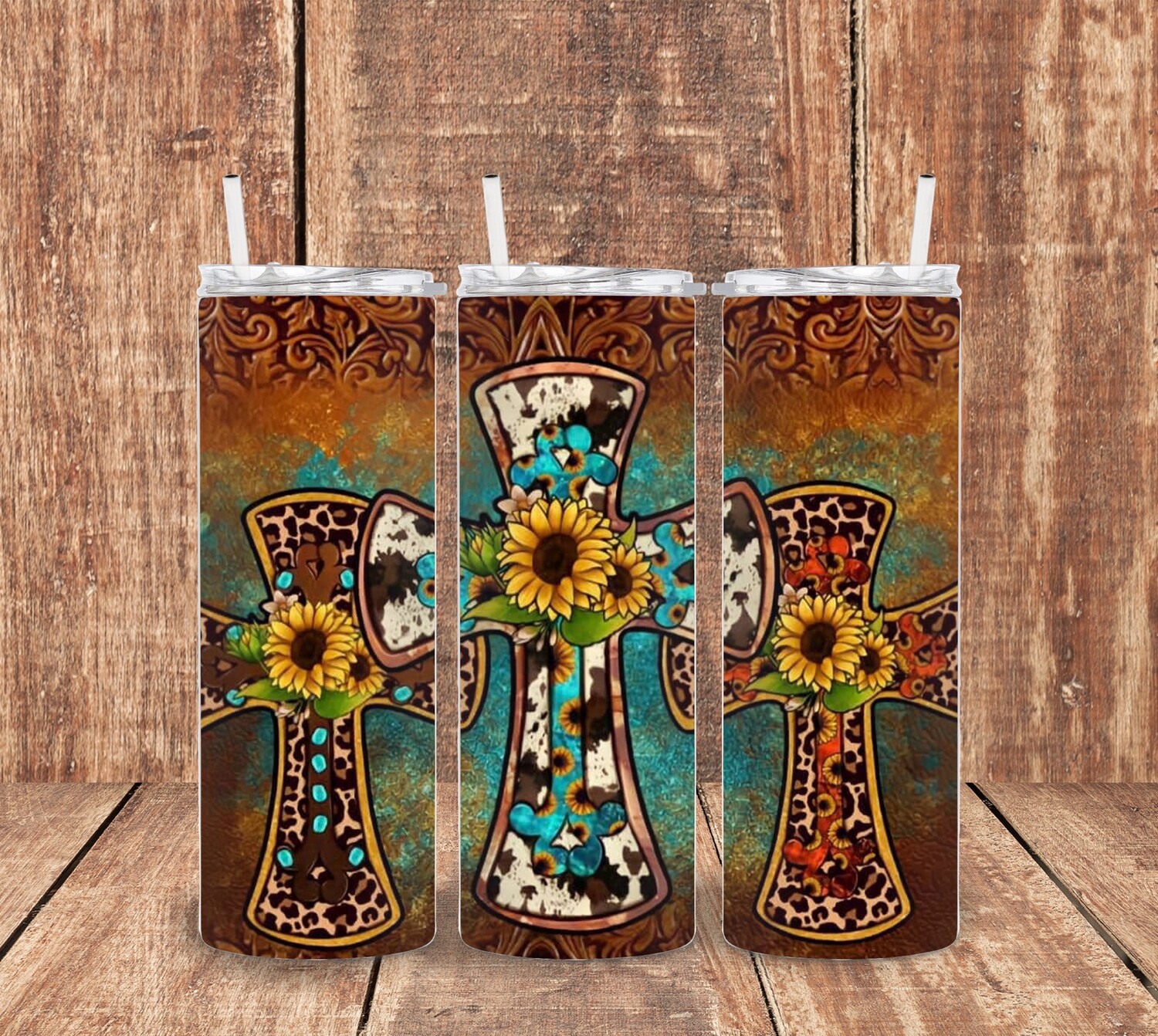 3 Crosses Tumbler