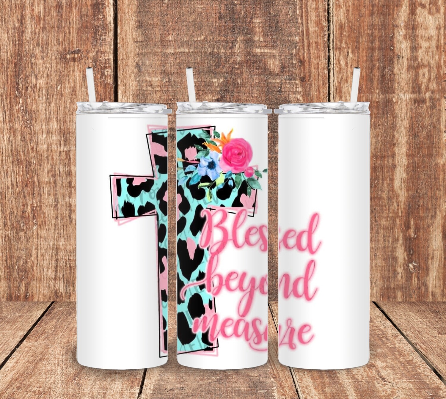 Blessed Beyond Measure Tumbler