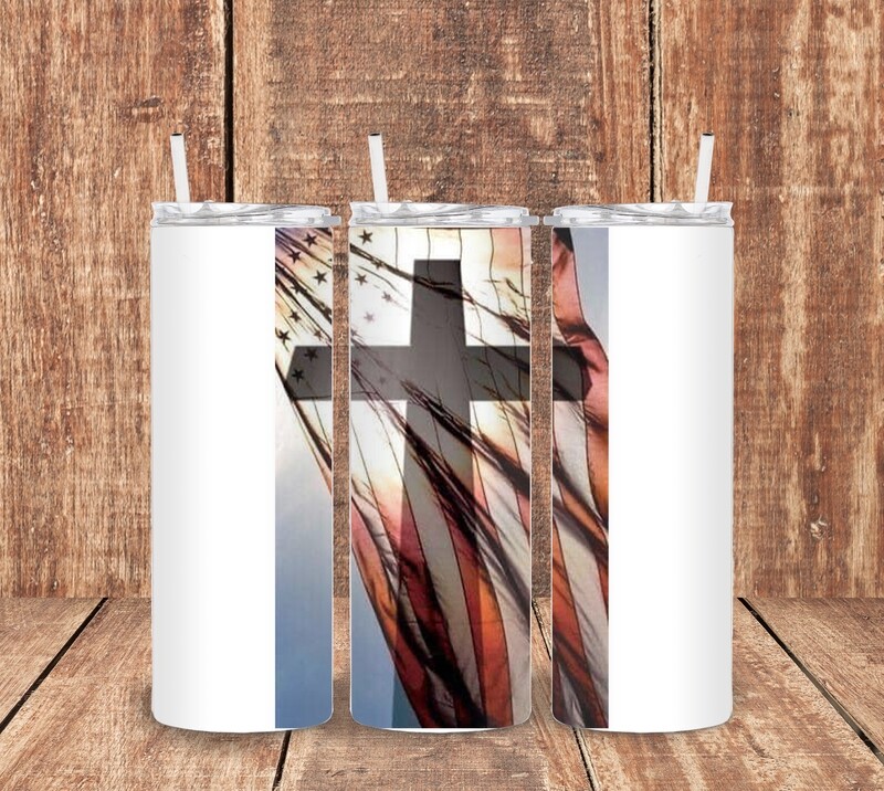 USA Cross Tumbler