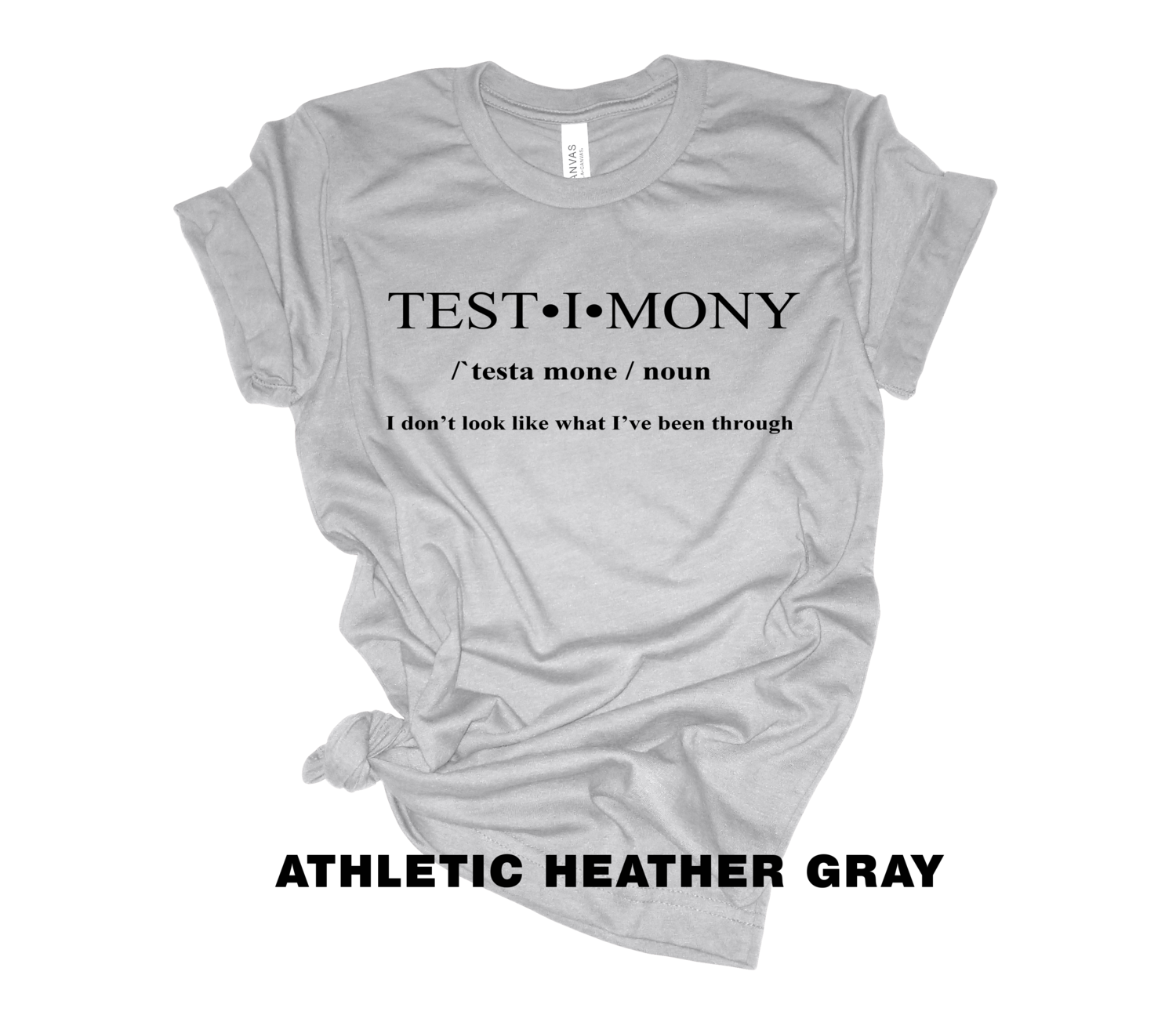 Test Into Testimony Definition T-shirt - PRE-ORDER