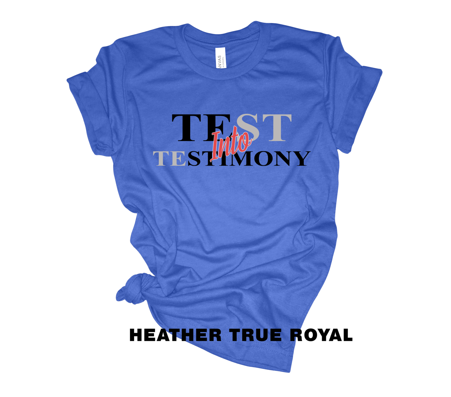 Test Into Testimony T-shirt - PRE-ORDER