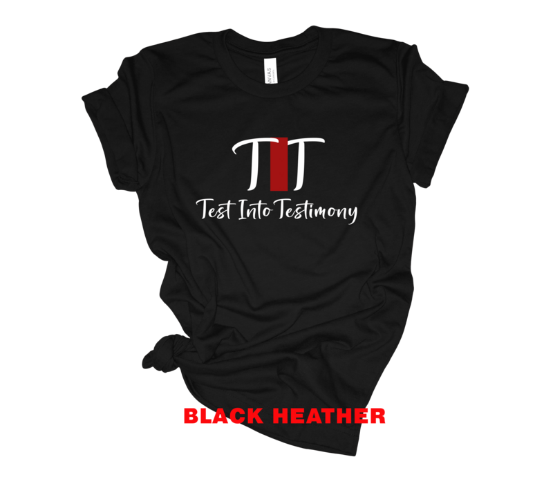 Test Into Testimony Block T-shirt - PRE-ORDER