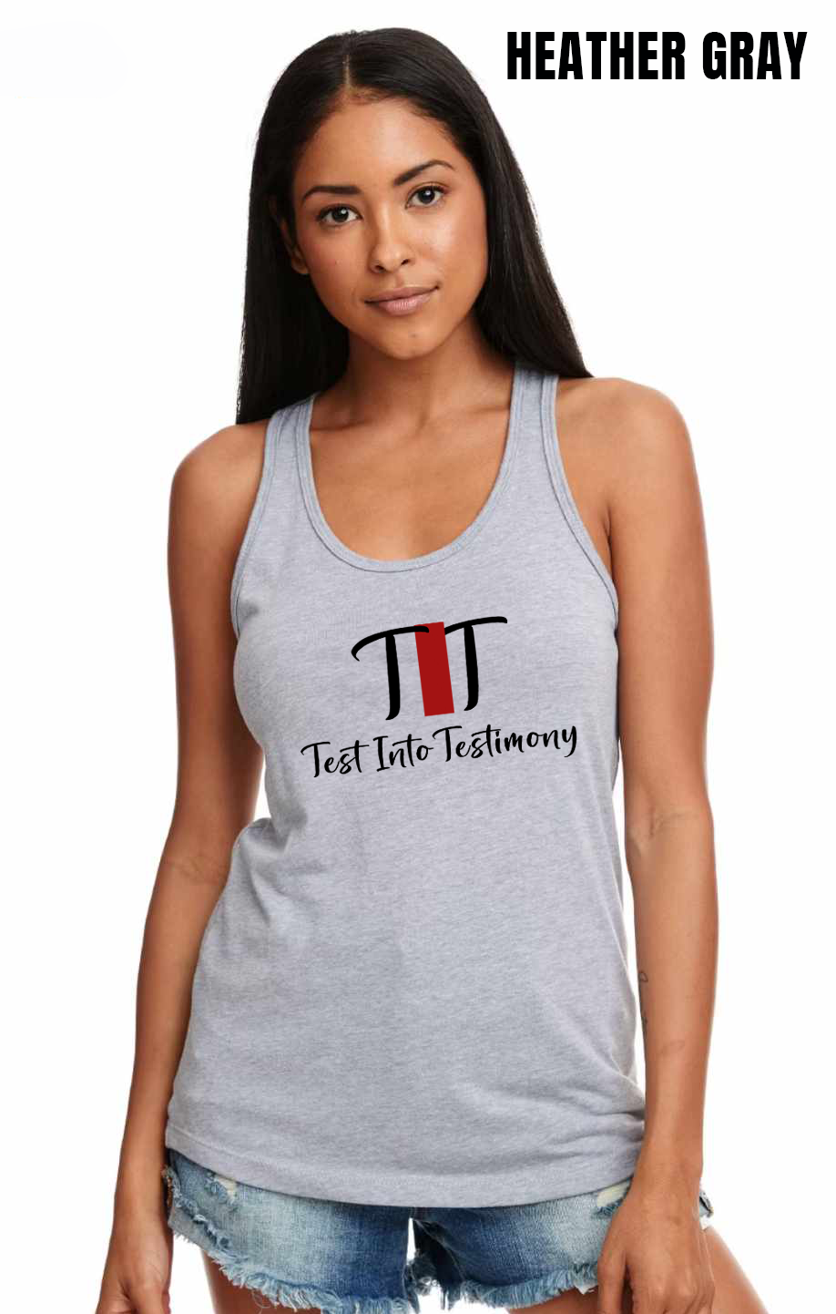 Test Into Testimony Block Tank Top - PRE-ORDER