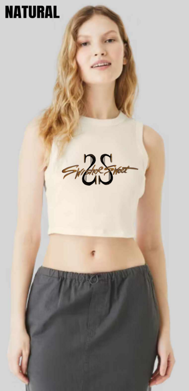 Tyson Swisher Sweet Blunt Lips Muscle Tank Crop Top - PRE-ORDER