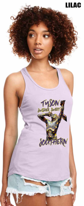 Tyson Swisher Sweet Straight Gold Sparkle Tank Top- PRE-ORDER
