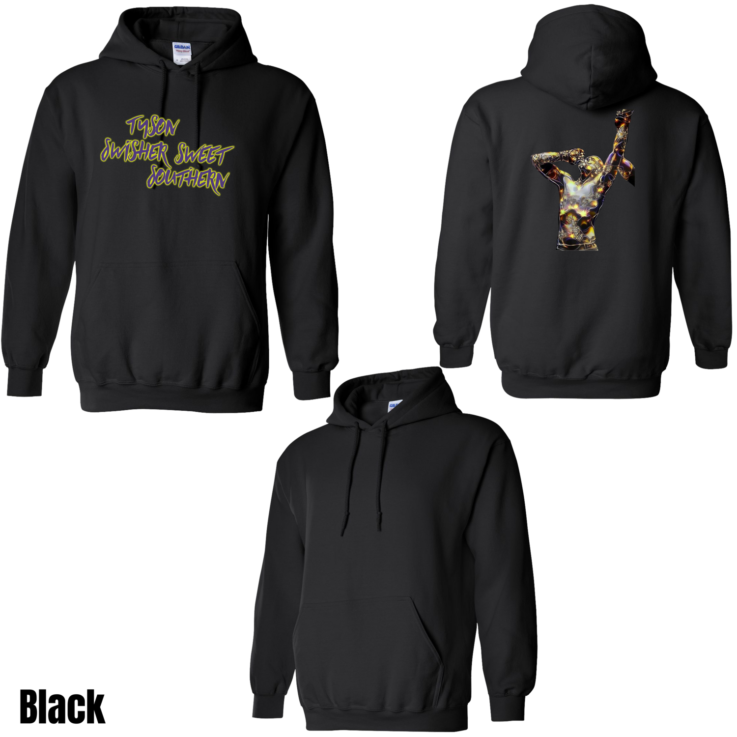 Tyson Swisher Gold Sparkle Hoodie - PRE-ORDER