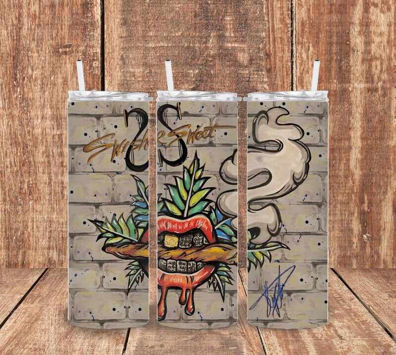 Tyson Swisher Sweet Southern 20 oz.  Blunt Lips  Cup- PRE-ORDER